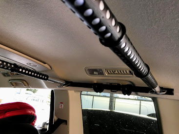 車内快適化 デリカd5に天井収納をつくる アラサツ Outdoor